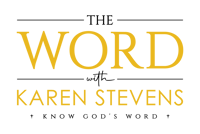 THE WORD KAREN STEVENS-Logo